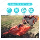    2pcs   skid Steer Brush Cutter Cutting Blades For Use With Agt-rc72 Exrc54