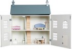 Large Cottage Wooden Doll Houses With Furniture And Accessories Girls Doll House