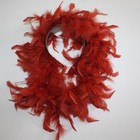 Girl s Custom Dance Costume Accessory Brown Feather Boa Lion s Mane Headband Os