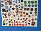 Vintage Button Lot Rhinestone  Metal  And Plastic