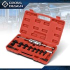 12pcs Blind Hole Collet Bearing Puller Set 8-32mm Inner Bearing Extractor With