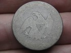 1864 P Silver Seated Liberty Quarter- Philadelphia  About Good Details