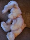 Vtg Russ Berrie Ruffles Pink Sparkly Rabbit 20  Extra Large Easter 