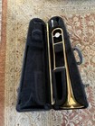 Yamaha Ysl 200ad Advantage Gold Tenor Trombone With Mouthpiece And Hard Case