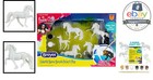 Horses Stablemates 5 Piece Horse Crazy Paint Set 1 32 Scale Multicolor