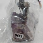 Vintage Spoontiques Pewter Wizard Figurine W staff Crystal Balls Amethyst Geode