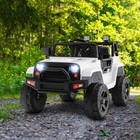 12v Kids Ride On Truck W  Remote Control   Led Headlights - White