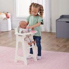Badger Basket Toy Doll High Chair With Accessories And Personalization Kit    