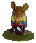 Wee Forest Folk His New Lunch Box M-347b Red Rocket Lunch Box Retired Wff Box