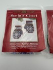 Nos Mill Hill  santas Closet  Counted Glass Bead Cross Stitch Kits