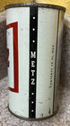 Metz Premium Beer  Indoor Empty 12oz  Flat Top Beer Can  3 2 Kansas Tax Lid