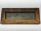 Early 20th Century Waltham Watches Tin Oak Wood Advertising Shop Sign 14x6 