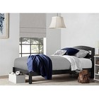 Dorel Asia Da7428-bk Bed  Twin  Black 