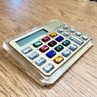 Vintage 1980s Jeweled Electronic Calculator Retro Rhinestone Gem Keypad Works