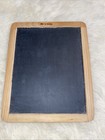 Vintage Double Sided Slate Chalkboard Made In Portugal