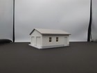 Updated  1 64 Scale-white Two 2 Car Garage W  Movable Door And Removable Roof