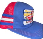 Vintage Bill Elliott Three Stripe Snapback Trucker Hat Coors Made In The Usa