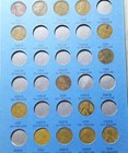  38  Coin Partial Set 1909 - 1940 Lincoln Wheat Cent Circulated Whitman Album 
