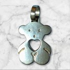 Tous Silver 925 Necklace Ball Chain Pendant Elegant Fashion Accessories D815