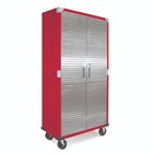 Seville Classics Ultrahd 2-door Rolling Storage Cabinet  36  W X 18  D X 72  H