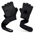 Nike Gym Gloves Fingerless Weight Lifting Workout Black Men   Women