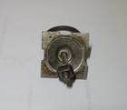 Antique Singer Sewing Machine Cabinet Drawer Brass Pull Ring With Original Nut