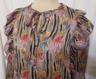 Act 1  Vintage Floral Blouson  Dress Size 11 12 Boho