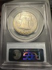 1948-d Toned Franklin Half Dollar Pcgs  Ms-64 Silver Toning