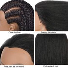 Mannequin Head With Human Hair Manikin Head 16 Inch 100  Real Hair Doll Head    