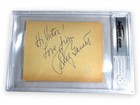 Sammy Davis Jr  Signed Autographed Cut Signature Sept 1970 9 Auto Grade Bas 0106