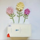 3 Pottery Barn Kids Enameled Metal Flower Wall Hooks Hangers Bedroom Decor