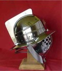 Helmet Medieval Gladiator Knight Roman Murmillo Costume Cosplay Halloween