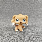  568 Rare Littlest Pet Shop Brown Cocker Spaniel Dog Flower Eyes Animal Toy Lps
