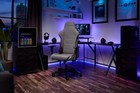 110 Fabric Gaming Chair Ergonomic Racing Style High Back Pc Computer Desk Off   
