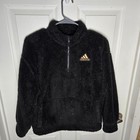 The Adidas Girls Long Sleeve Mock Neck Pullover Sweatshirt In Size Xl    16   