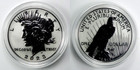 2023-s U s  Mint Morgan   Peace Silver Dollar Reverse Proof 2-coin Set - Ogp