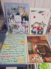 Lot Of Cat Greeting Cards Unused With Envelopes