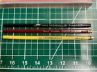 Vintage Berol Verithin Eagle Colored Pencils - Red  Yellow And Black