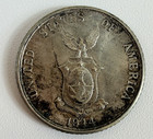 1944-d Philippines 20 Centavos Silver Coin Wwii Us Commonwealth 4g