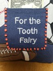 Tooth Fairy Pillow 7  Square Denim Sports Themed