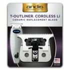 Andis Cordless T-outliner Li Replacement Ceramic Blade Fits Model Orl  04590