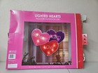 Impact Innovations Lighted Valentines Day Heart Be Mine Xoxo Love Window Shimmer