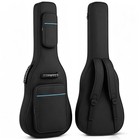 Electric Guitar Bass Bag Oxford Cloth Padded Carry Case Gig Backpack