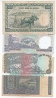 Burma  India  Set Of 4  All 100  Denomination Banknotes 