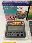 Vintage Handheld Console Lot Of 4 Radio Shack Poker Slots Black Jack -w- Boxes