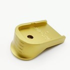 2 Magazine Base Plate Finger Extension For Glock Gen 1-5 9mm  40  357 Sig Gold