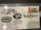 Paul Brown Signed Fb Hof Fdc Cleveland Browns Cincinnati Bengals Psa Slabbed