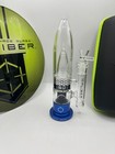 New 10   50 Caliber Glass Water Pipe Hookah Usa Crafted Bong Thick Durable Piece