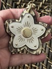 Coach Wildflower Flower Key Chain Fob Keychain Bag Charm