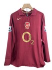 Arsenal 2005-2006 Home Long Sleeve Jersey     Thierry Henry  14